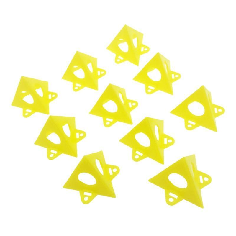 Triangle Paint Pads Feet Carpenter Painter Tools for Field Use 10 Pieces