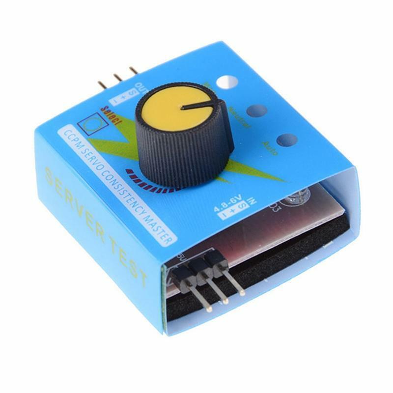 ccpm Servo Consistency Master Gear Tester  Checker with 3 Indicators 4.8-6V 3CH