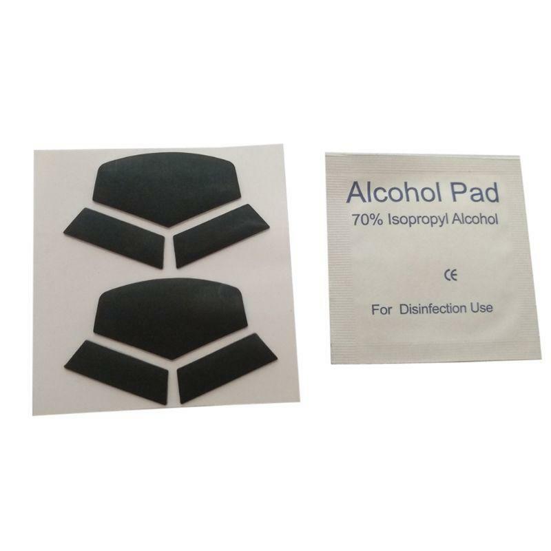 2Pcs 0.6mm Thickness Replace Mouse Feet Mouse Skates For ROG Sica P301-1A Mouse