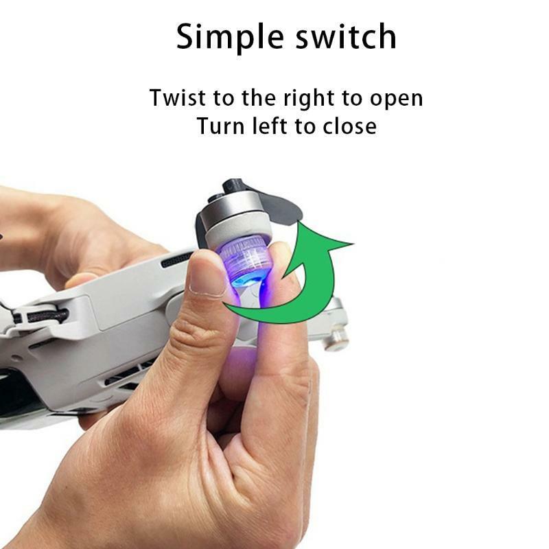 Flashing Signal Light for DJI Mavic Mini Play the Role of Night Identification