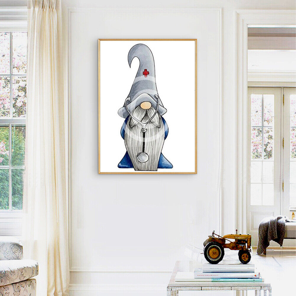Cartoon Goblin 5D DIY Full Round Drill Diamond Painting Mosaic Decor Craft