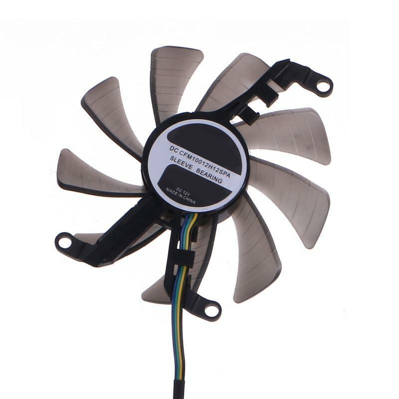 2pcs CFM10012H12SPA 85mm For GALAXY GTX1660 Super 1660ti RTX2060 Graphics Card