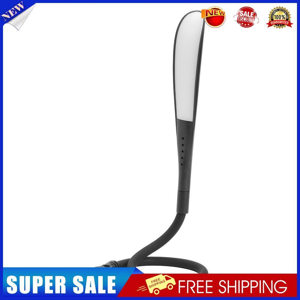 14 LED Bulbs Tube Mini USB Lamp Reading Light for Laptop Desktop PC (Black)