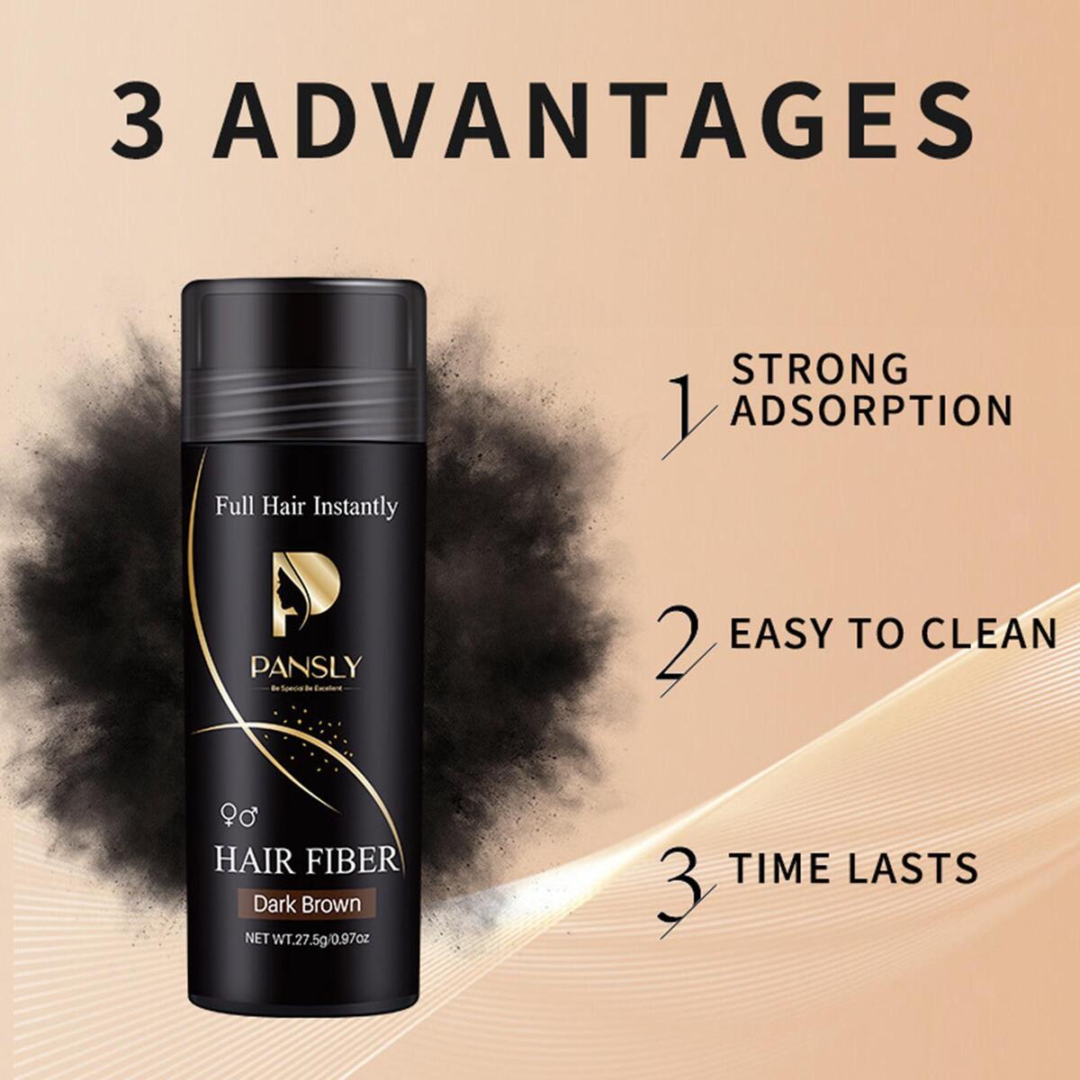 Professional Hair Building Fibers Fibres Naturally Thicker Looking Hair
