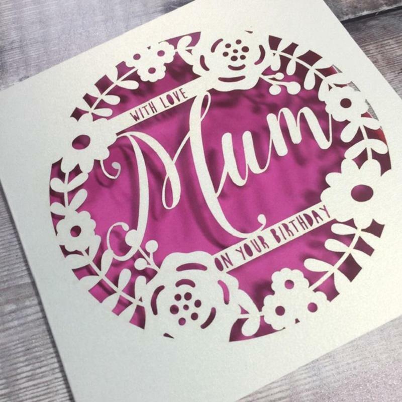 Love Mom Metal Cutting Dies Stencil Scrapbooking DIY Album Stamp Paper Embossing