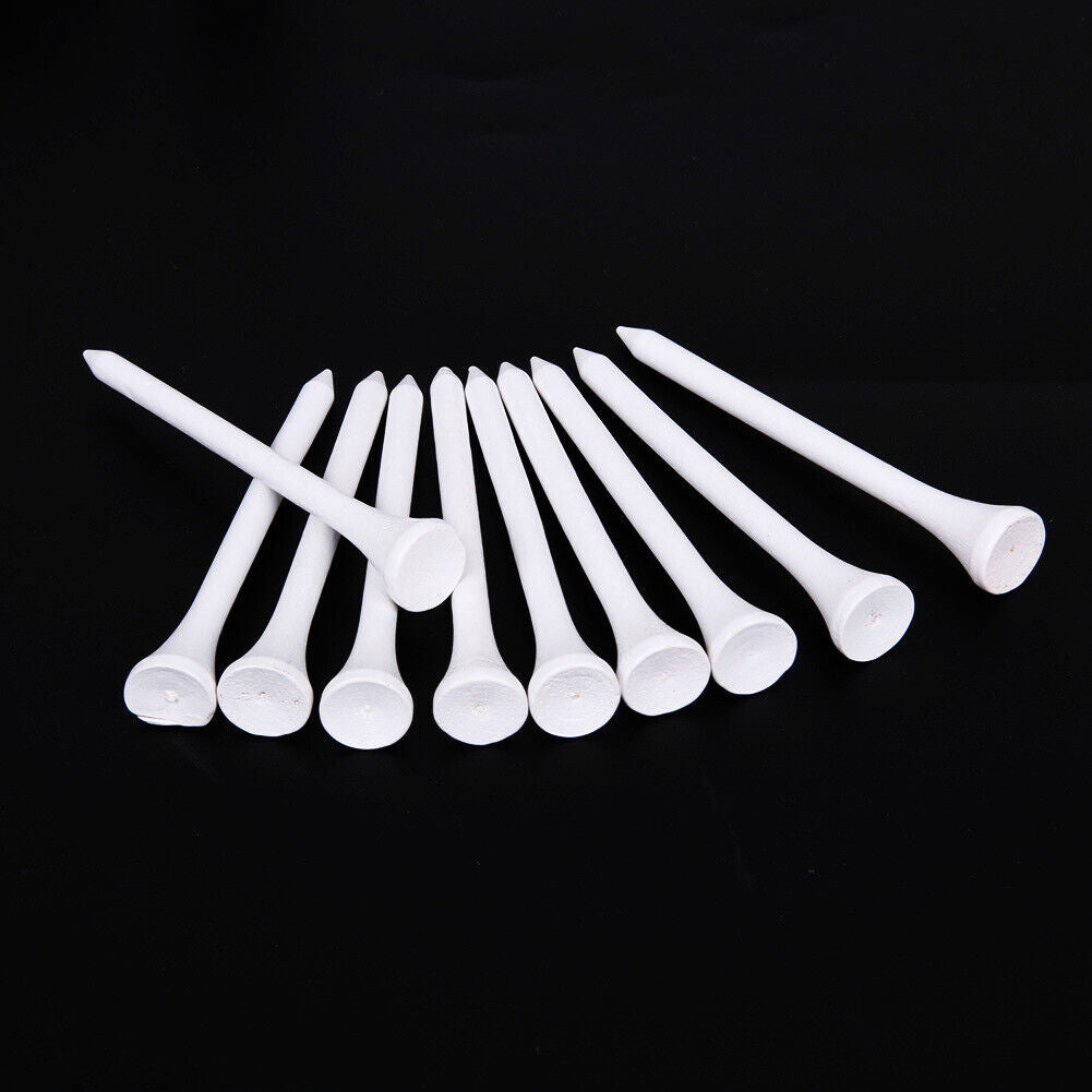 10pcs Wooden Golf Tees Golf wooden Tees Golf Accessories Golf Ball Nails