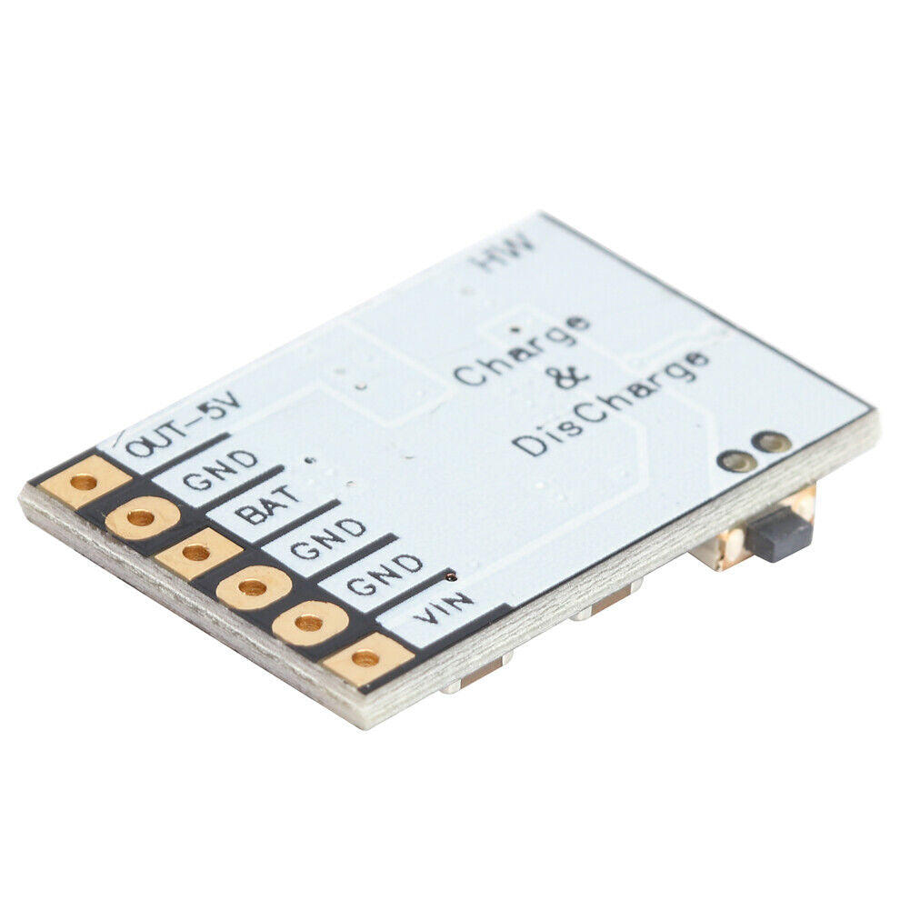 2A 5V Charge Discharge Integrated 3.7/4.2V Li-ion Battery Boost Power Board