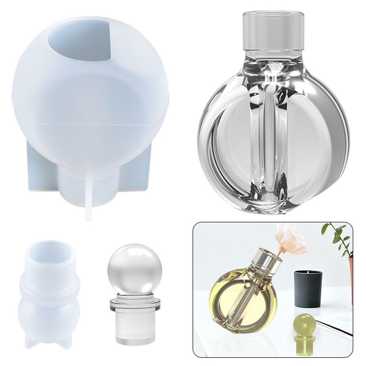 Silicone     Bottle Mould Epoxy Casting Making   Tool