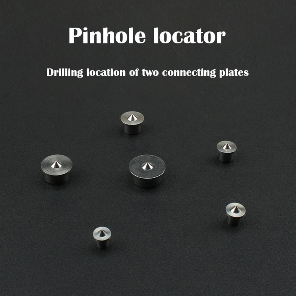 6pcs/set 4-12mm Dowel Tenon Center Roundwood Woodworking Log Locator/Punch