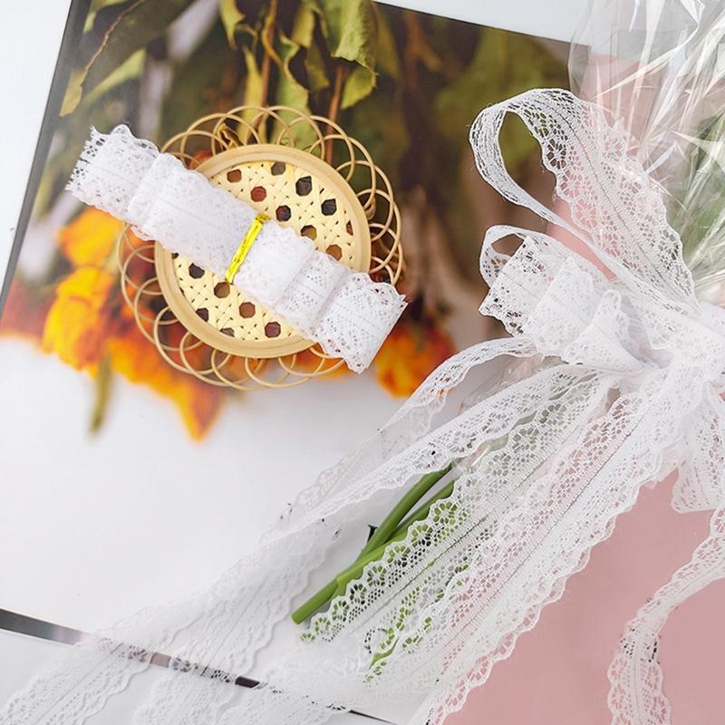 30mm Lace Trim Ribbon for Sewing Craft Gift Wrapping Christmas Package Ribbon