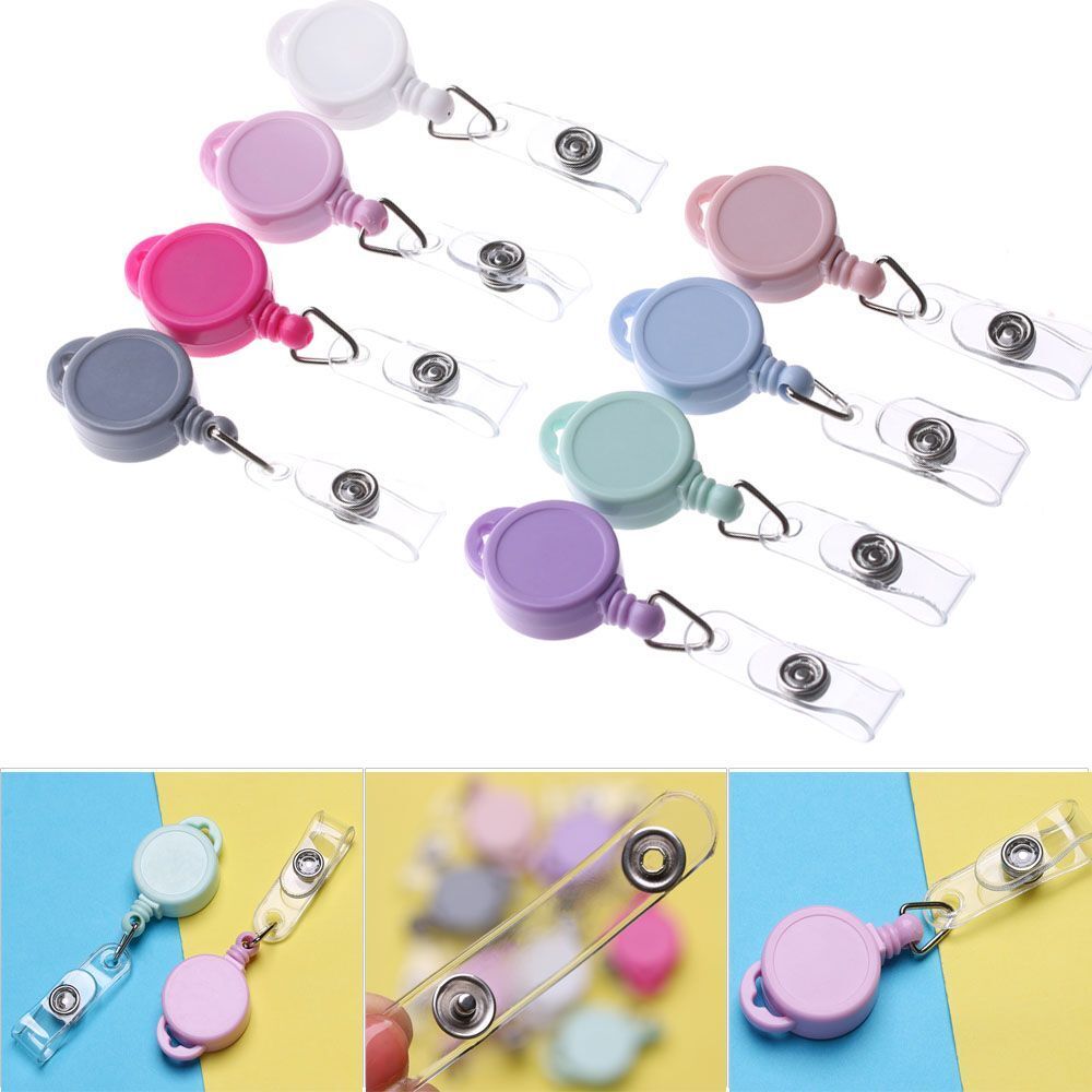 Name Card Office Supplies Stationery Lanyards Retractable Key Ring Badge Holder