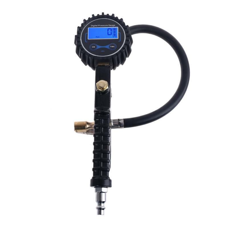 Digital Tire Inflator with Pressure Gauge Air Chuck with Quick Connect Coupler