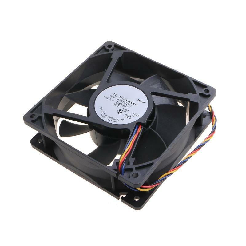 12V DC 4 PIN CPU Case Cooling Fan AFC1212DE Sleeve for Radiator CPU Cooler