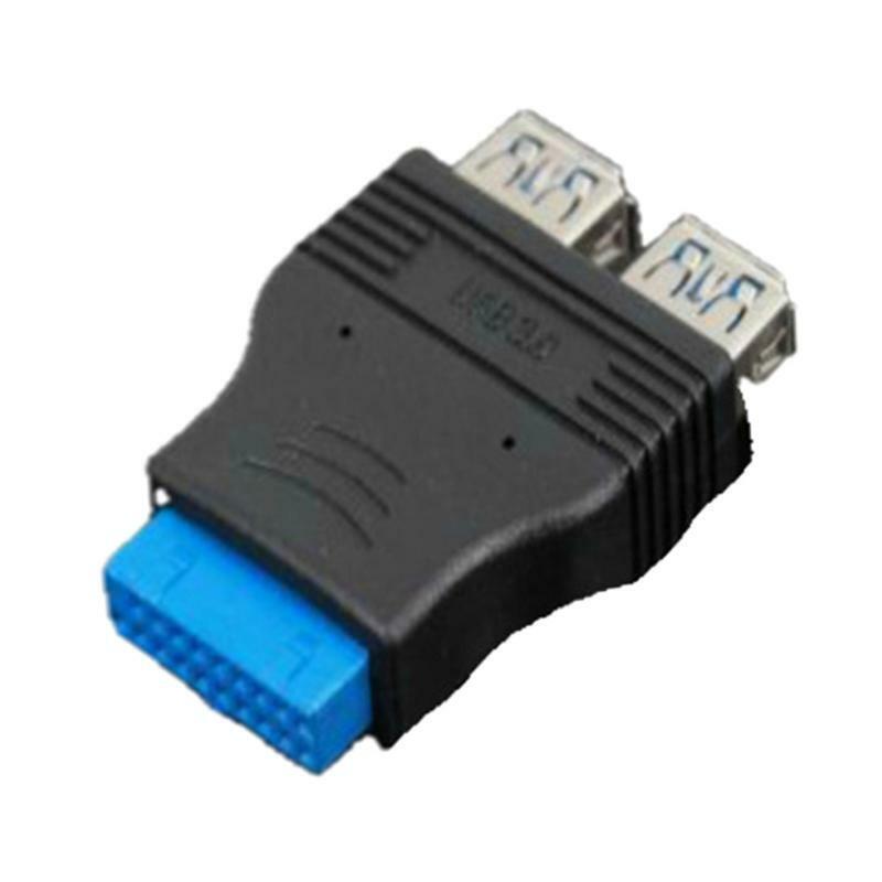 USB 3.0 Hub Extension Board USB devices 20pin to 2 port USB3.0 Adapter 4.8Gbps