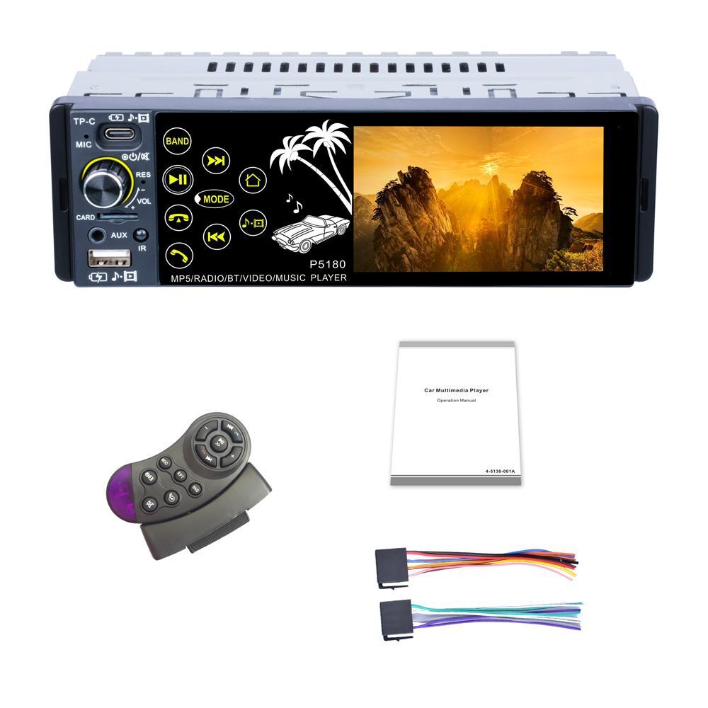 Phone Link Car Stereo Radio Bluetooth Car MP5 Player In-dash Audio Head Unit