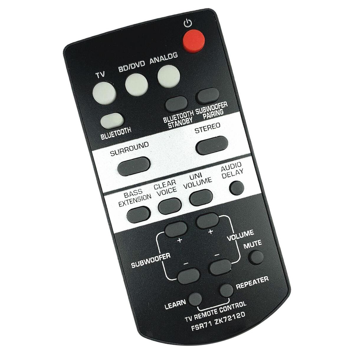 FSR71 Zk72120 Replacement Remote Control Replace Parts Battery Powered for