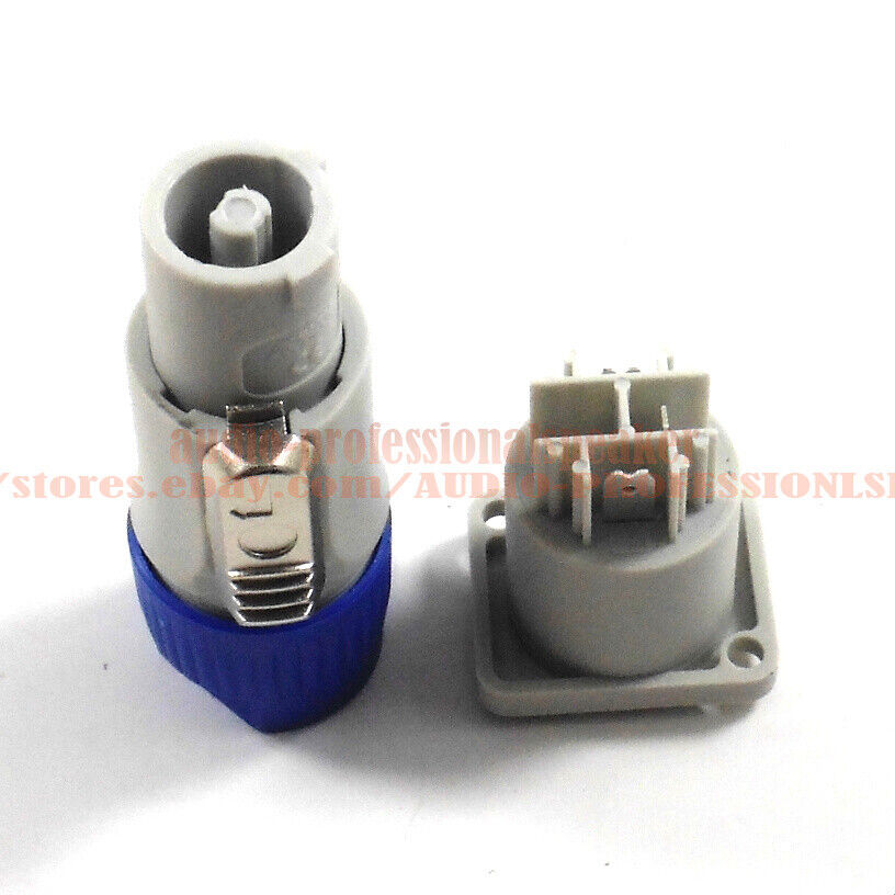 4  x ProCraft PC-TSC044 AC Cable End Power Out Gray 20Amp Mates Female Powercon