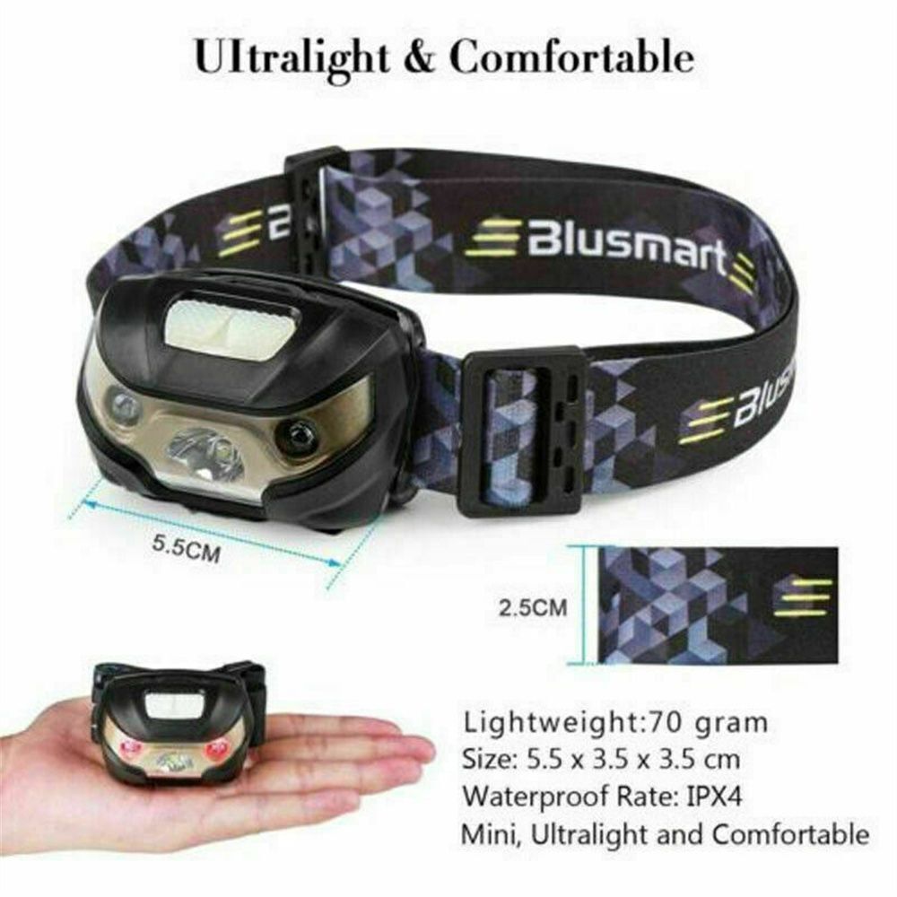 Flashlight Super Bright Fishing Fishing Light LED Headlamp Head Torch Headlight