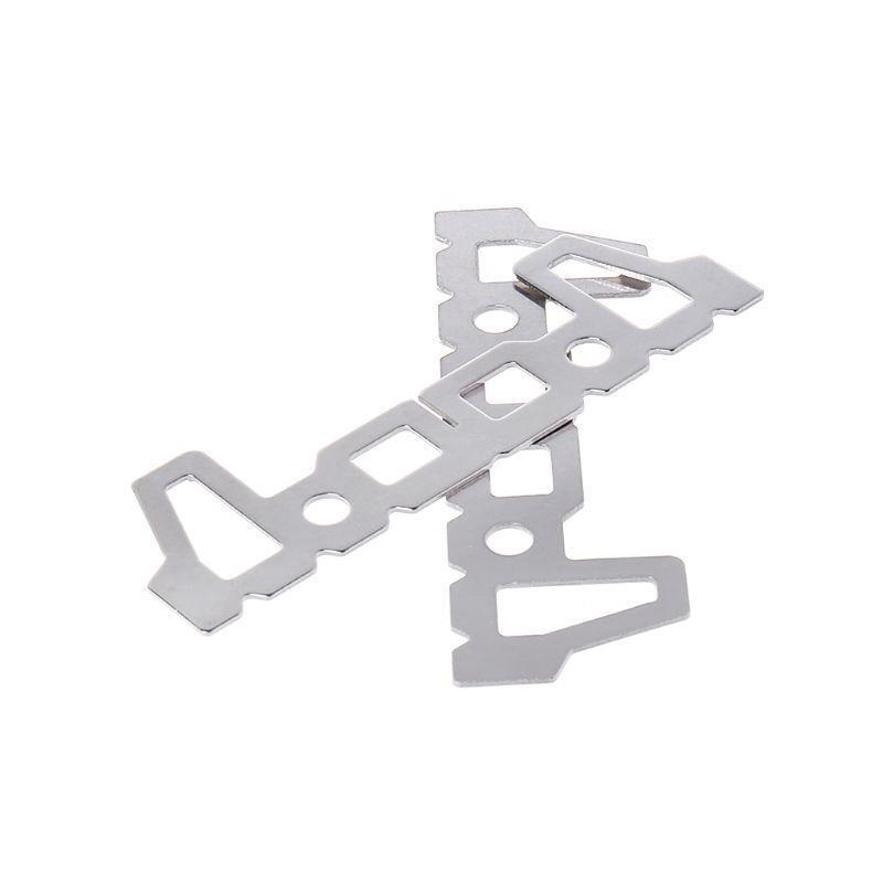 1Pc Alcohol Stove Cross Stand Stainless Sturdy Cooking Spirit Burner Cross Stand