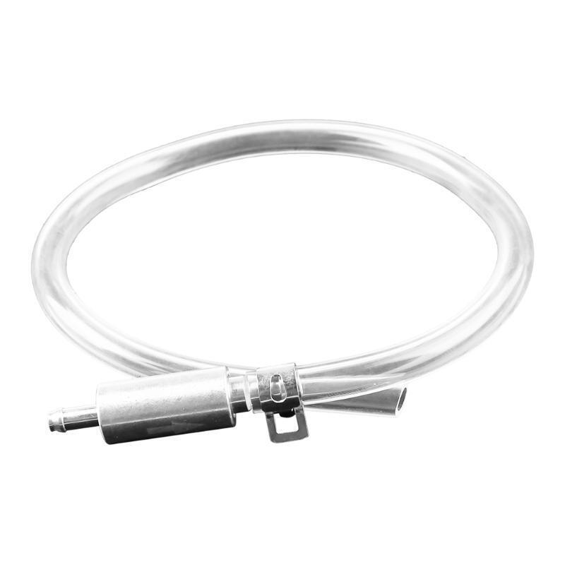 Motorcycle Brake Clutch Bleeder Hose Pipe Kit One Way Valves Tube Bleeding Tool