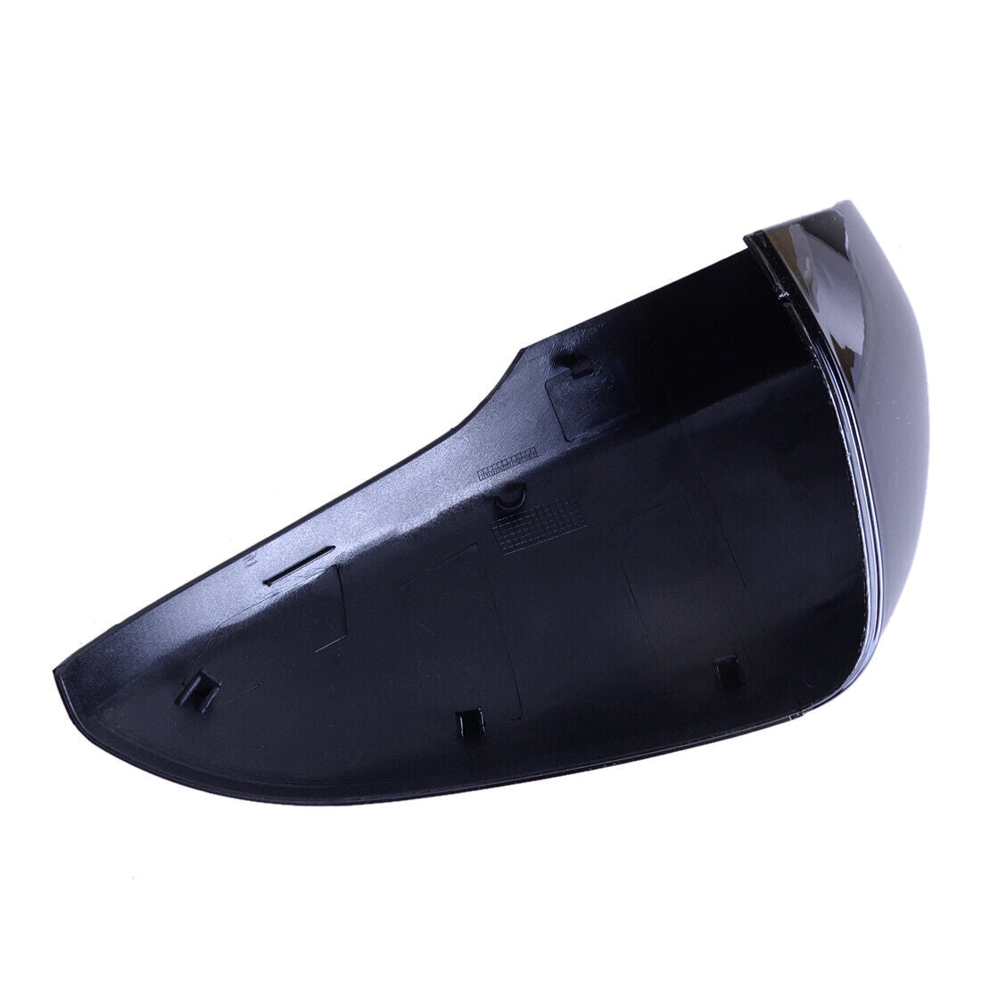 Right Glossy Black Side View Mirror Cover Cap Fit for Ford Fusion Mondeo 2014-20