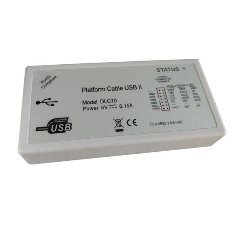 DC 5V DLC10 Platform Cable USB Supports All Xilinx Device Jtag SPI Downloader