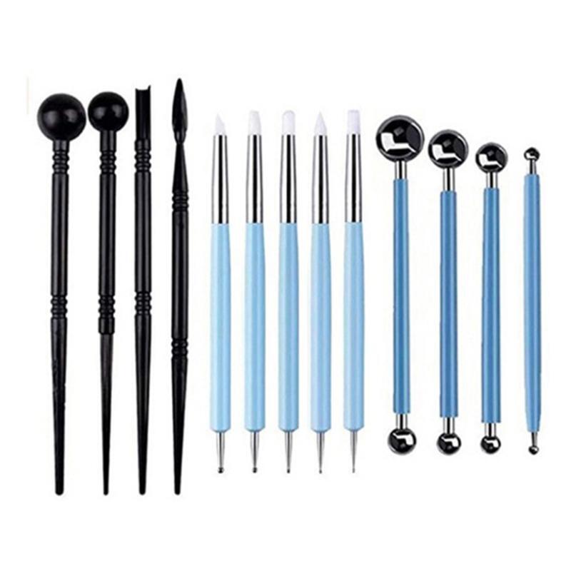 59 Pieces/Set Clay Tools Kit for DIY Cake Fondant Decoration Crafts Supplies