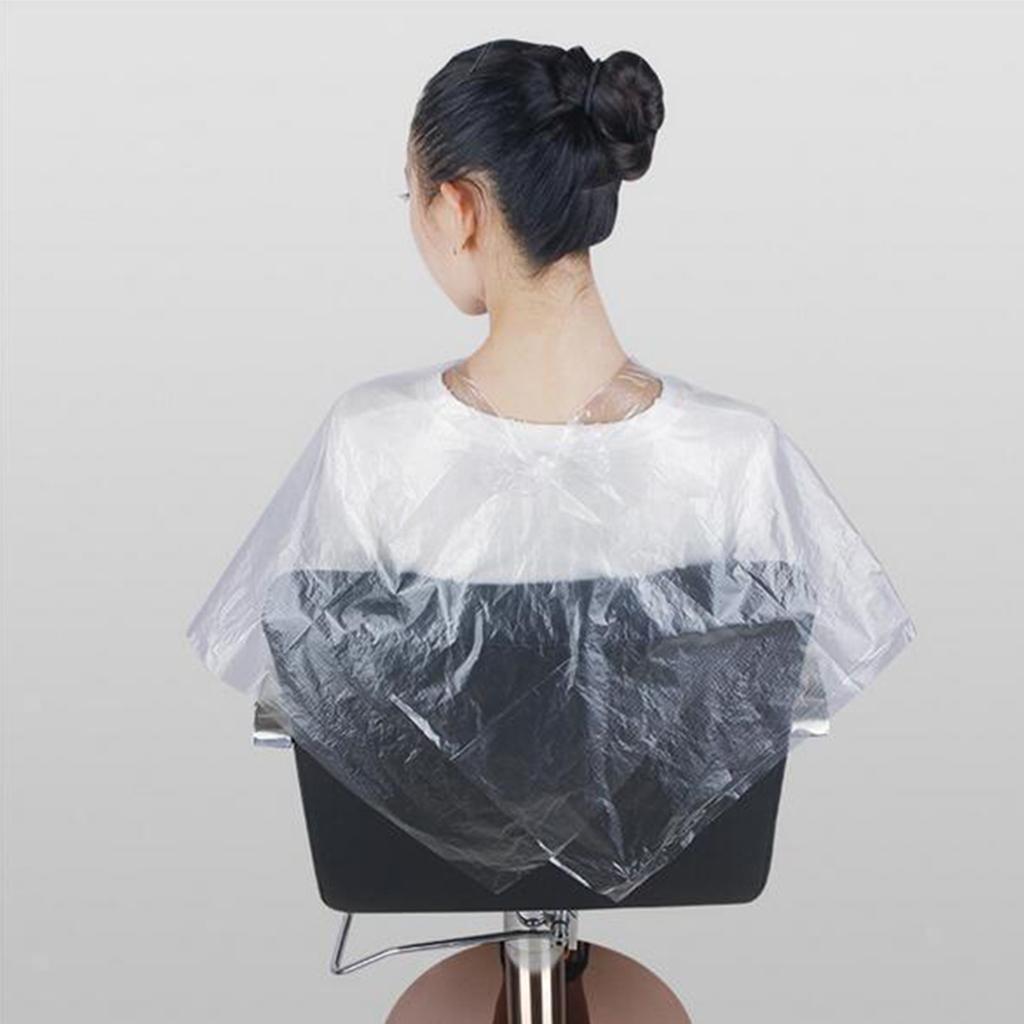 Hairdressing Cutting Capes Waterproof Hair Styling Coloring Gown Apron 50x