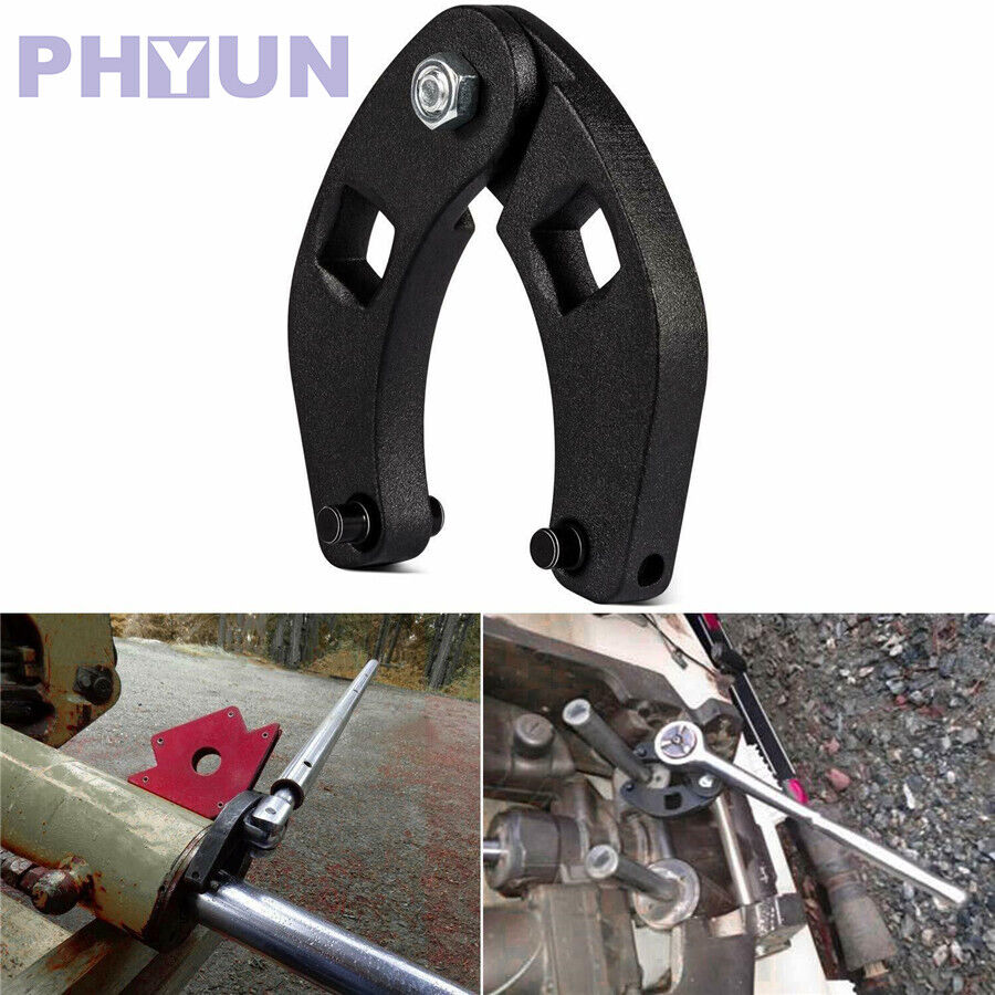1x Adjustable Gland Nut Wrench For Hydraulic Cylinders On Compact Tractor Loader
