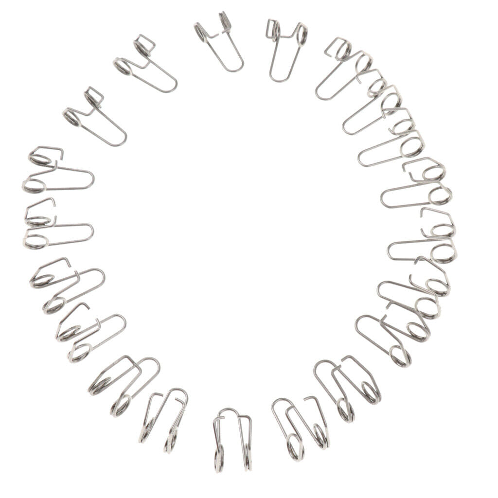 100 Pieces Trumpet   Spit Value Spring for Brass Instrument