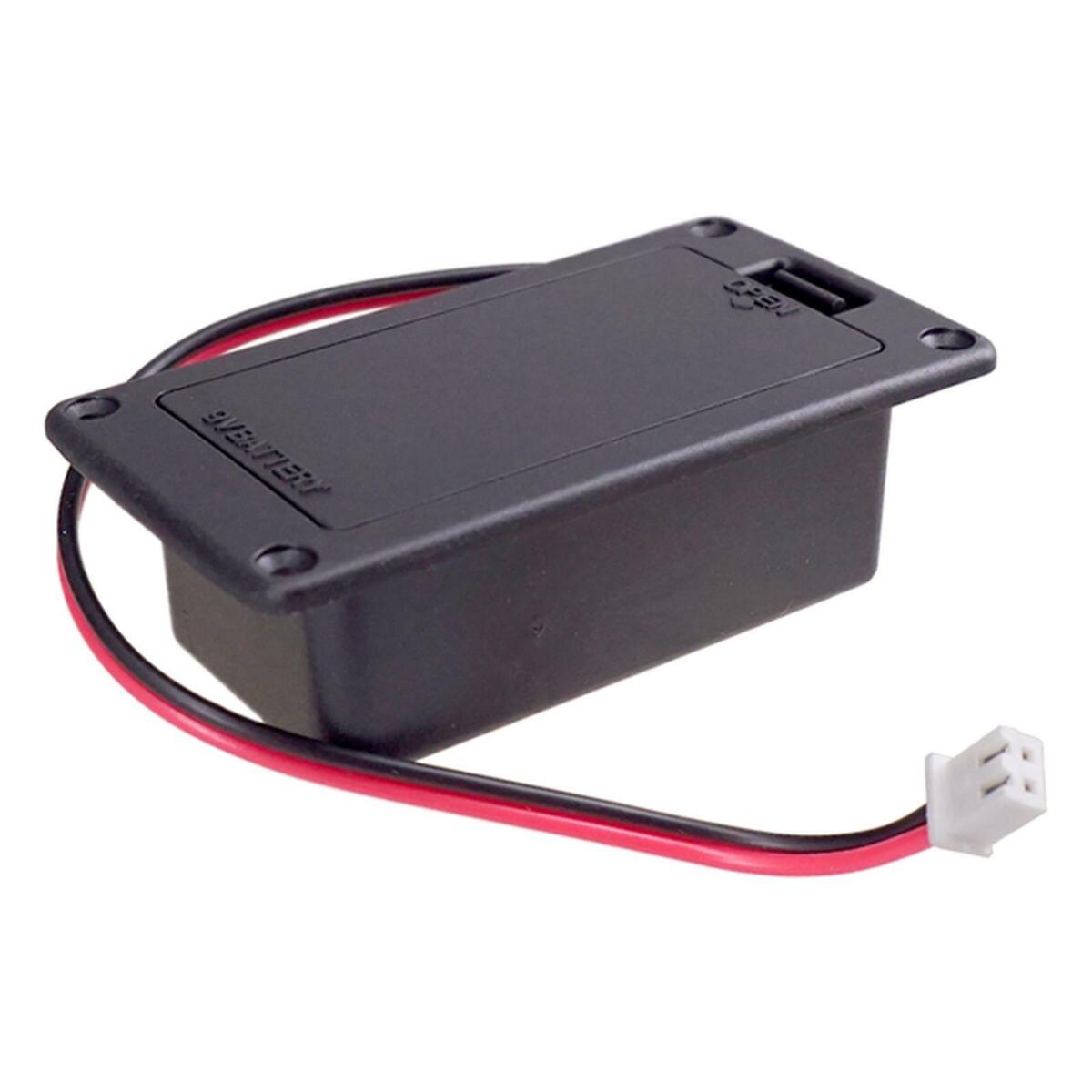 Abs 9v battery holder / case / case compartment protective case guitar & bass