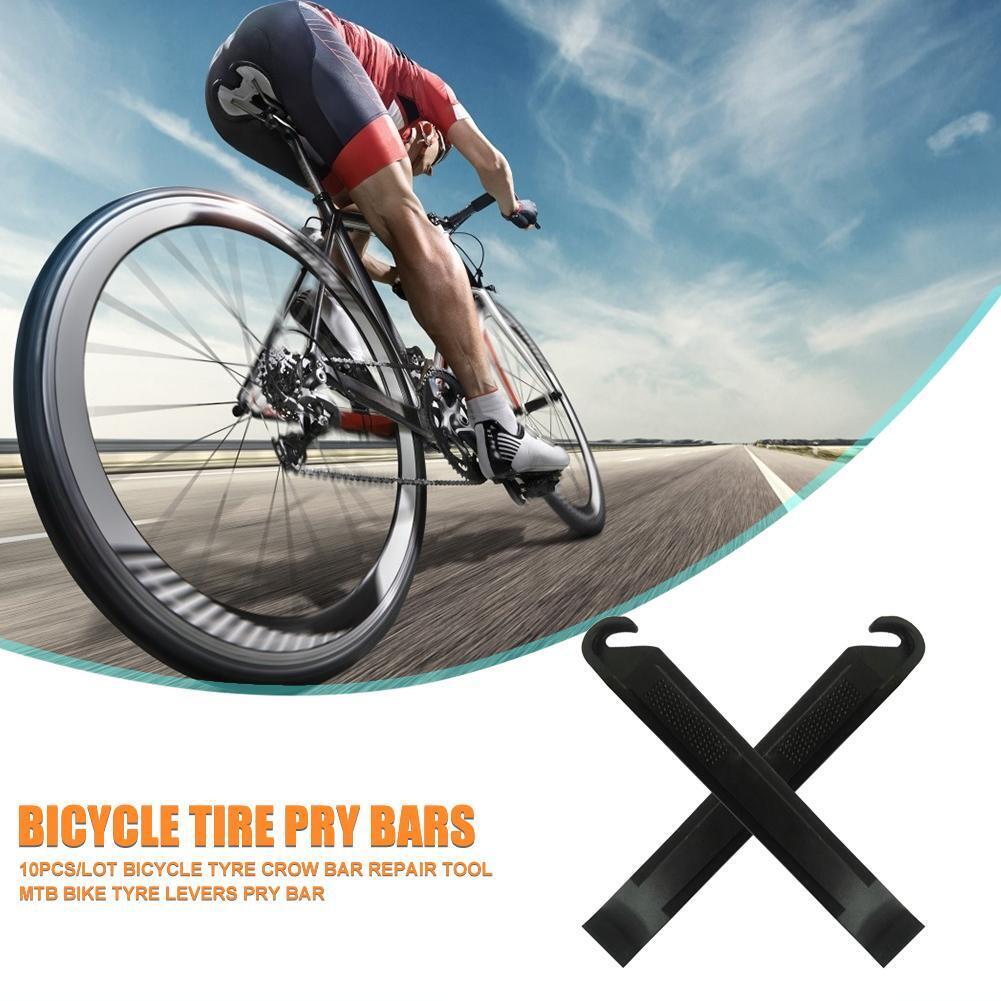 10pcs/lot Bicycle Tyre Crow Bar Repair Tool MTB Bike Tyre Levers Pry Bar