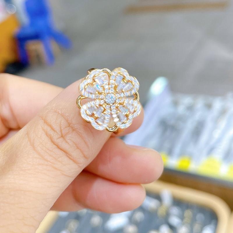 Decompression Ins Wind Temperament Light Luxury Opening Adjustable Finger Ring