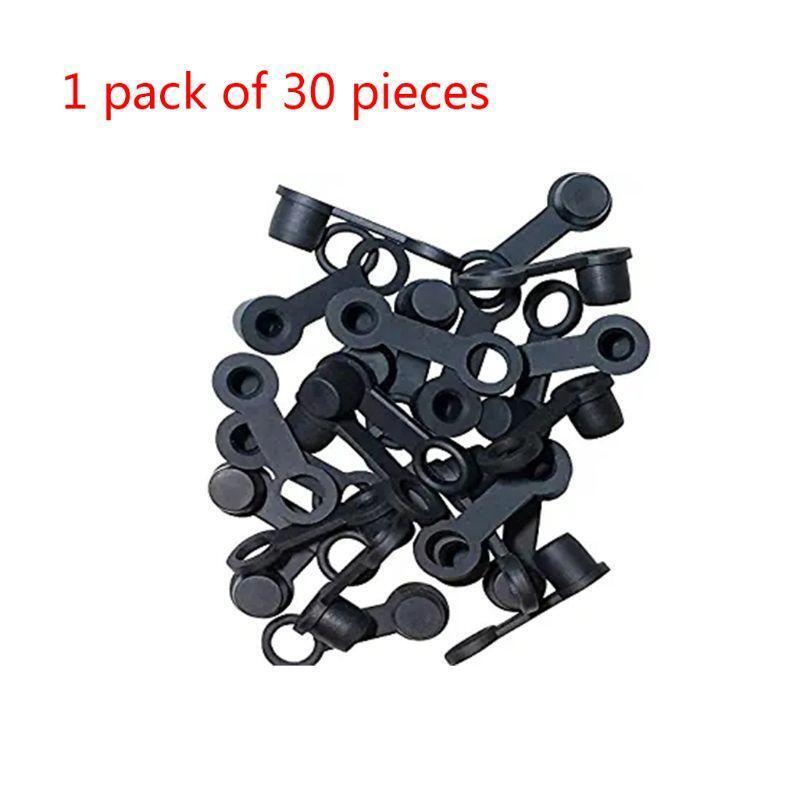 Brake Caliper Bleeder Screw Cap Grease 30pcs Valve Dust Nut Dome Protection Caps