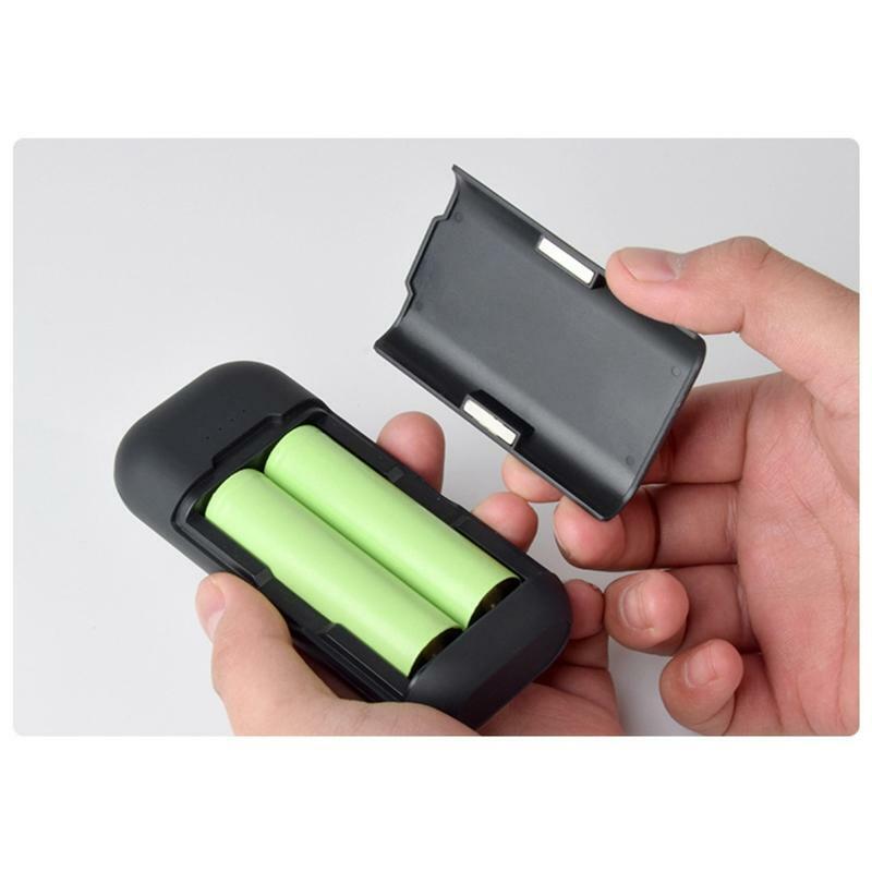 DIY 2x18650 Battery Case With Indicator Power Bank Shell Charger Box Accessories