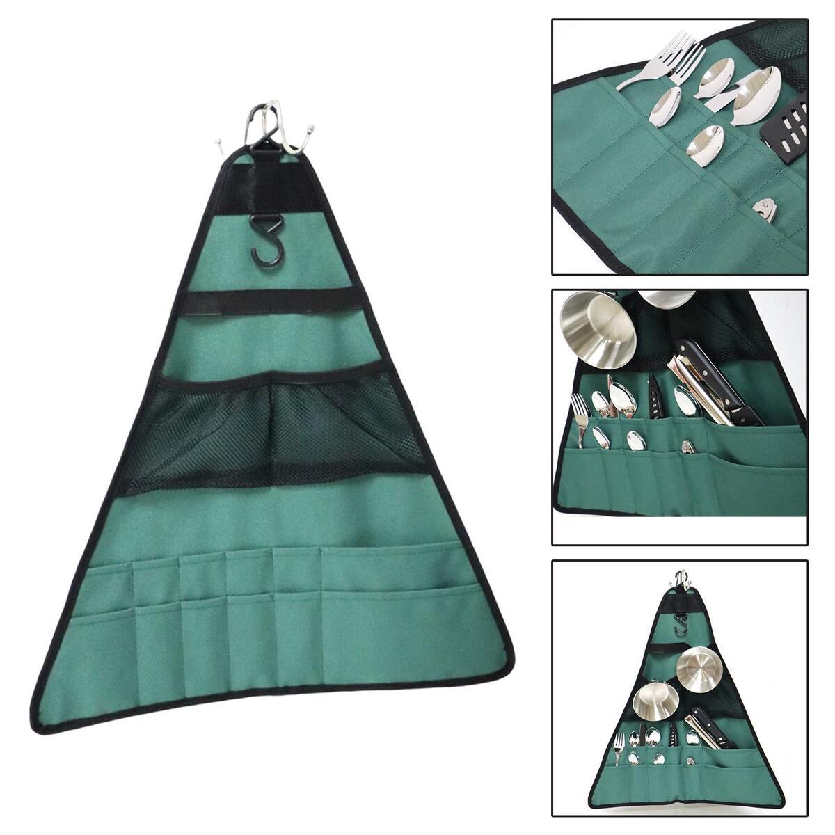 Camping Tableware storage pouch Dinnerware Bag for Outdoor Travel Camping