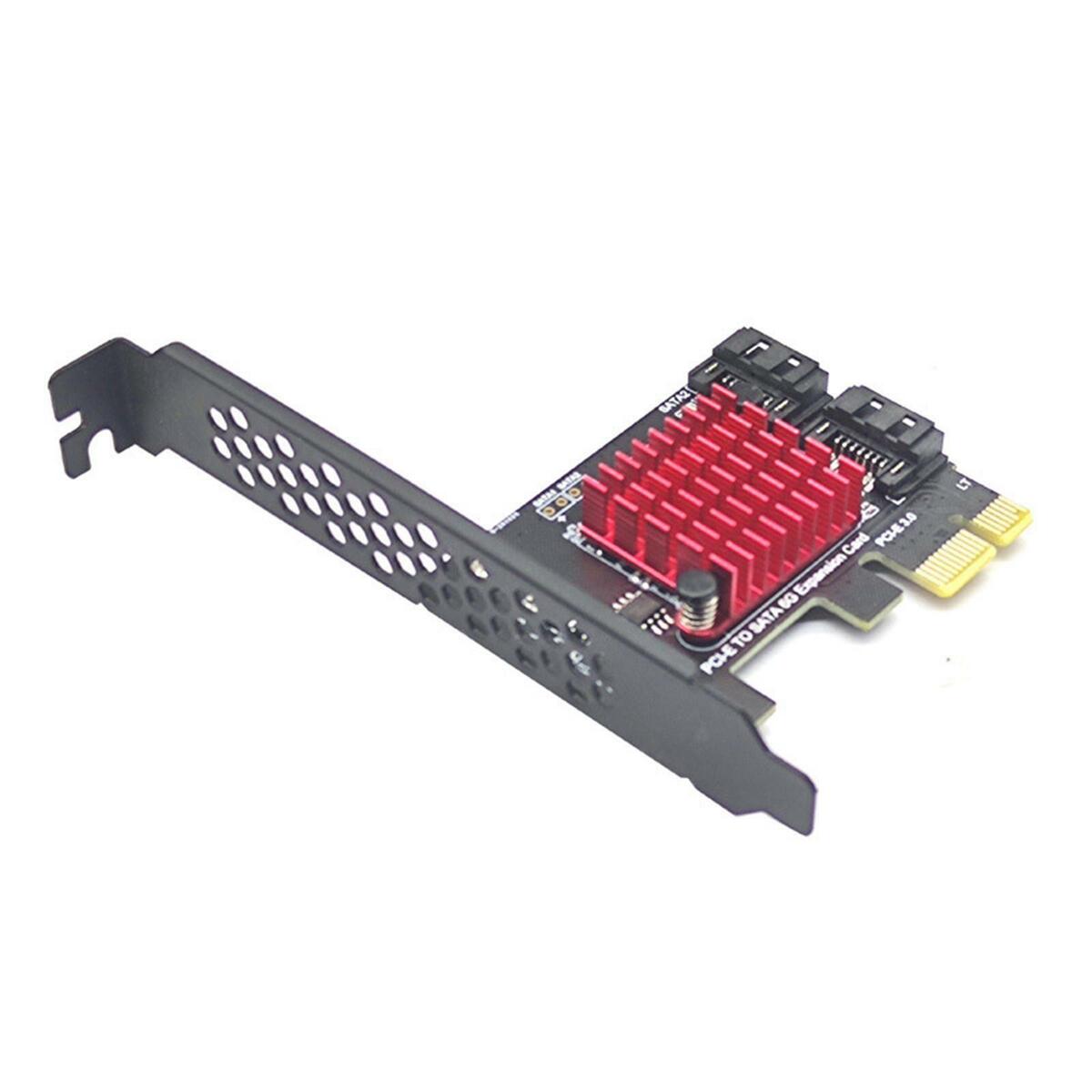 xpress 2 Ports Card  1x  to SATA3.0 Black Jmb582 for HDD SSD
