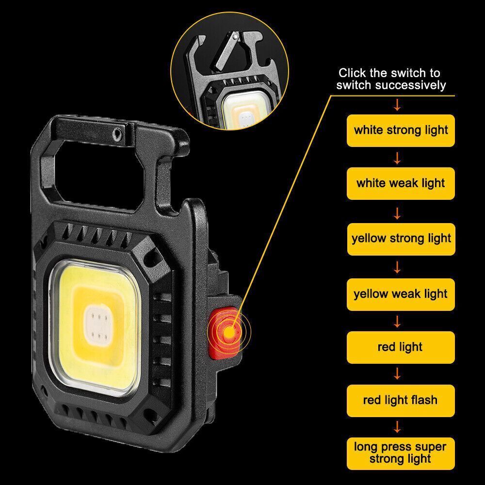 Super Bright Survival Tool Work Light Tent Lamp Night Light Camping Light