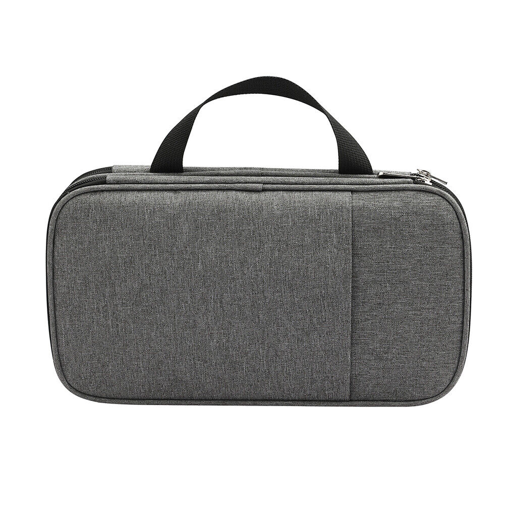 Yarns Crochet Sewing Tool Storage Bag DIY Knitting Needle Organizer (Grey)