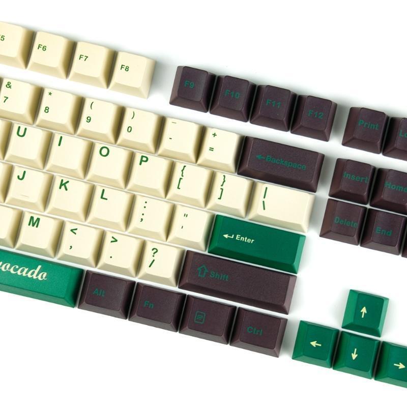141pcs PBT Keycap Cherry Profile Dye Sublimation Keycap w/ 7U Space Bar Key Cap