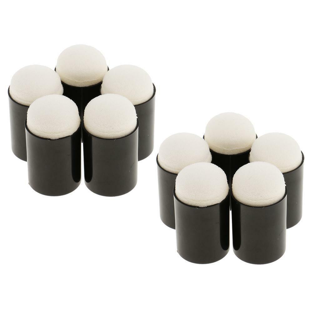 10pcs Finger Daubers Sponge Stamping Brush Children Graffiti Painting Tool