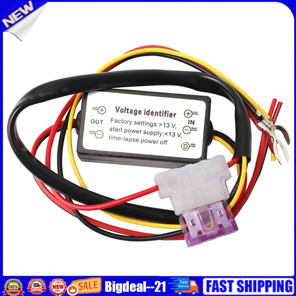 DRL Controller Car Auto LED Daytime Running Light Relay Harness Dimmer