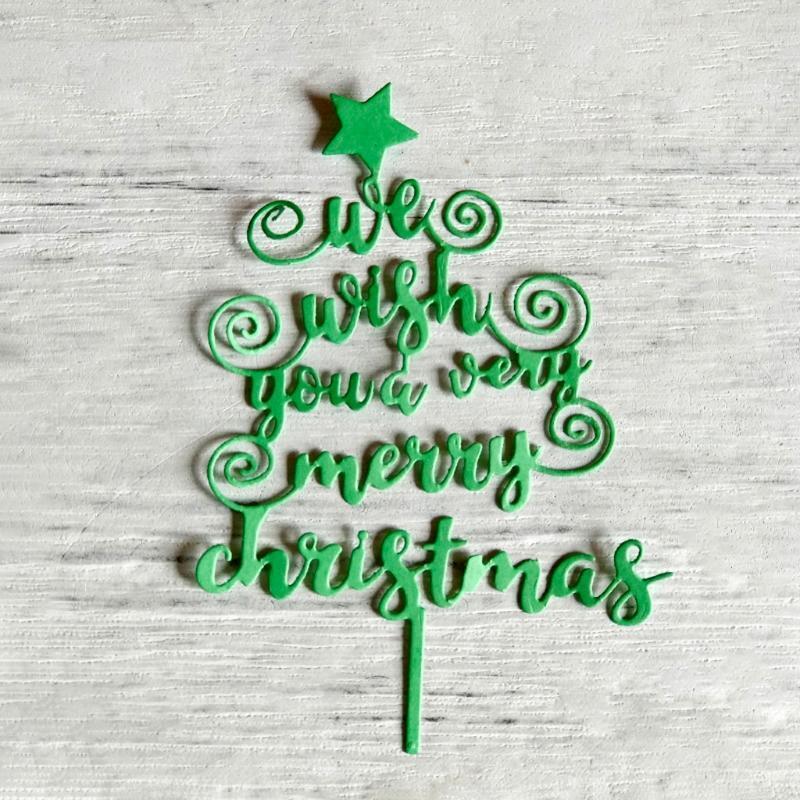 Star Christmas Tree Metal Cutting Dies Stencil DIY Scrapbooking Album Paper Card