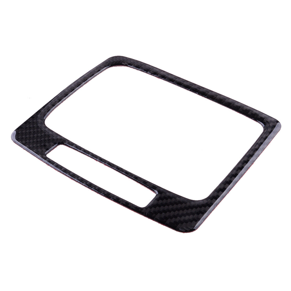 2Pcs Car Carbon Fiber Gear Shift Panel Cover Fit For Mercedes C Class W204 07-13