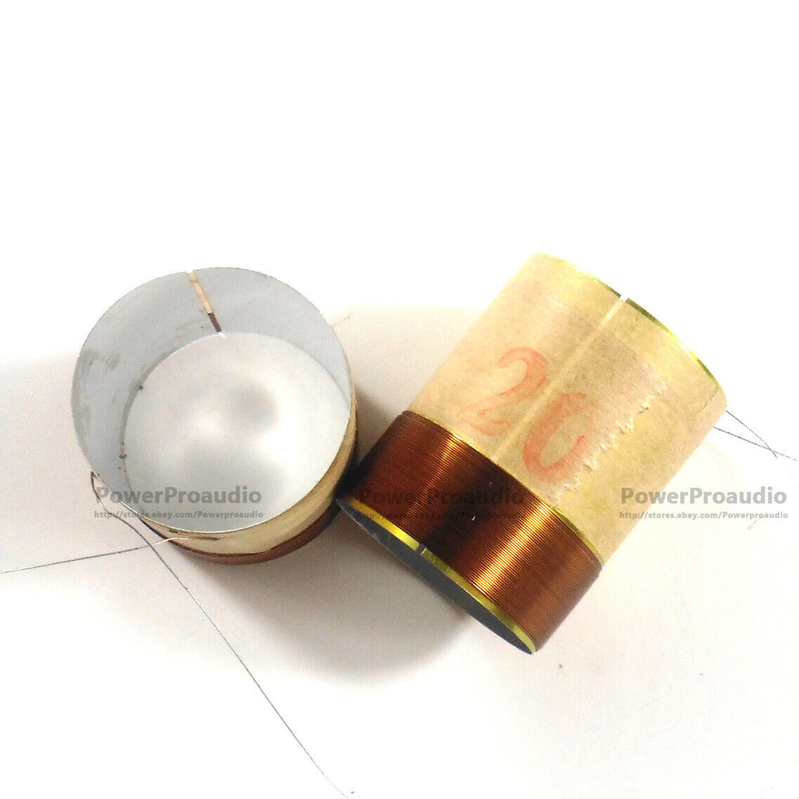 2 pcs replacement Voice Coil  20.4mm woofer loudspeaker 8 Ohm