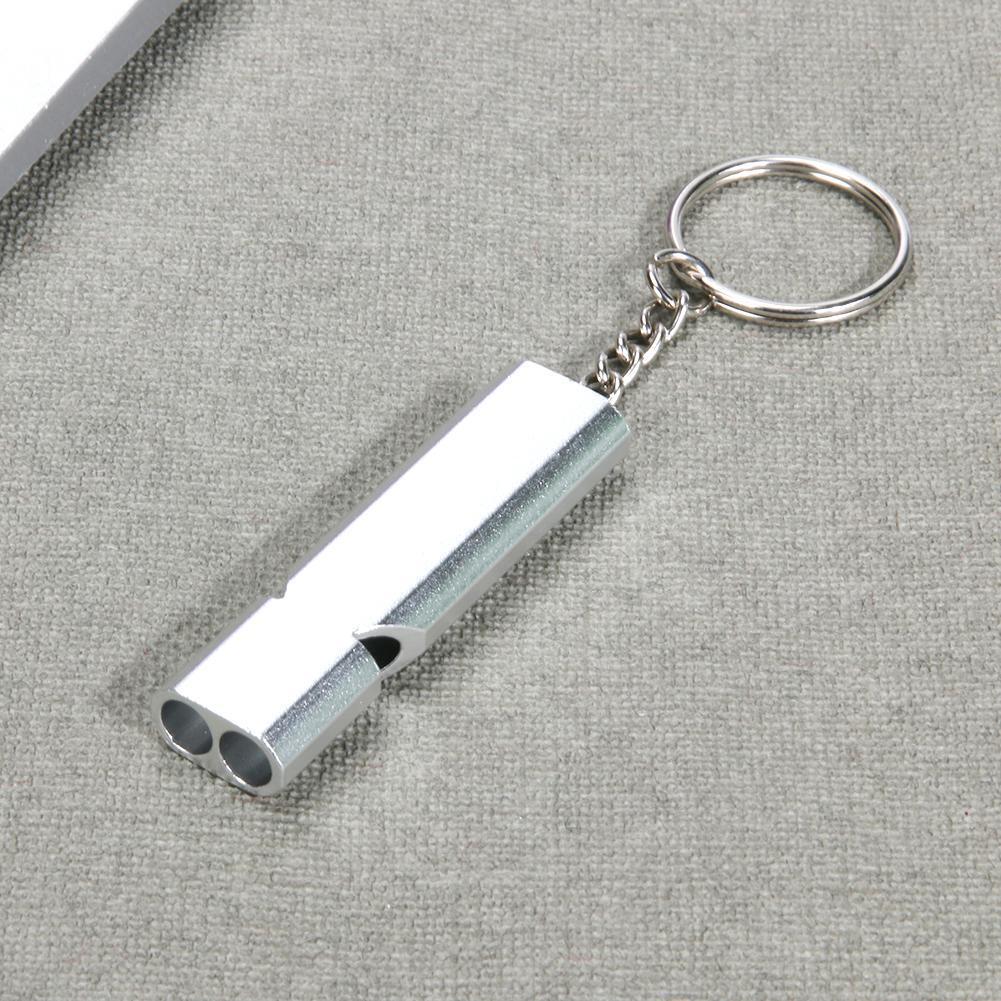 Outdoor Camping Hiking Tool Aluminum Alloy Emergency Survival Whistle