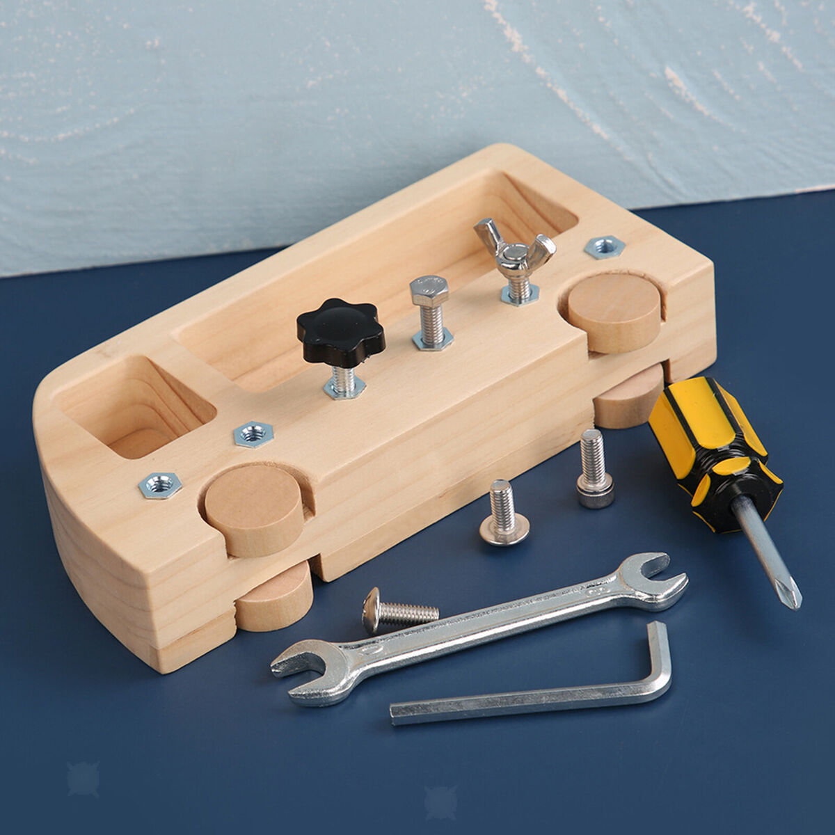 Montessori Screw Driver Board for  Toddlers Educational  Preschool