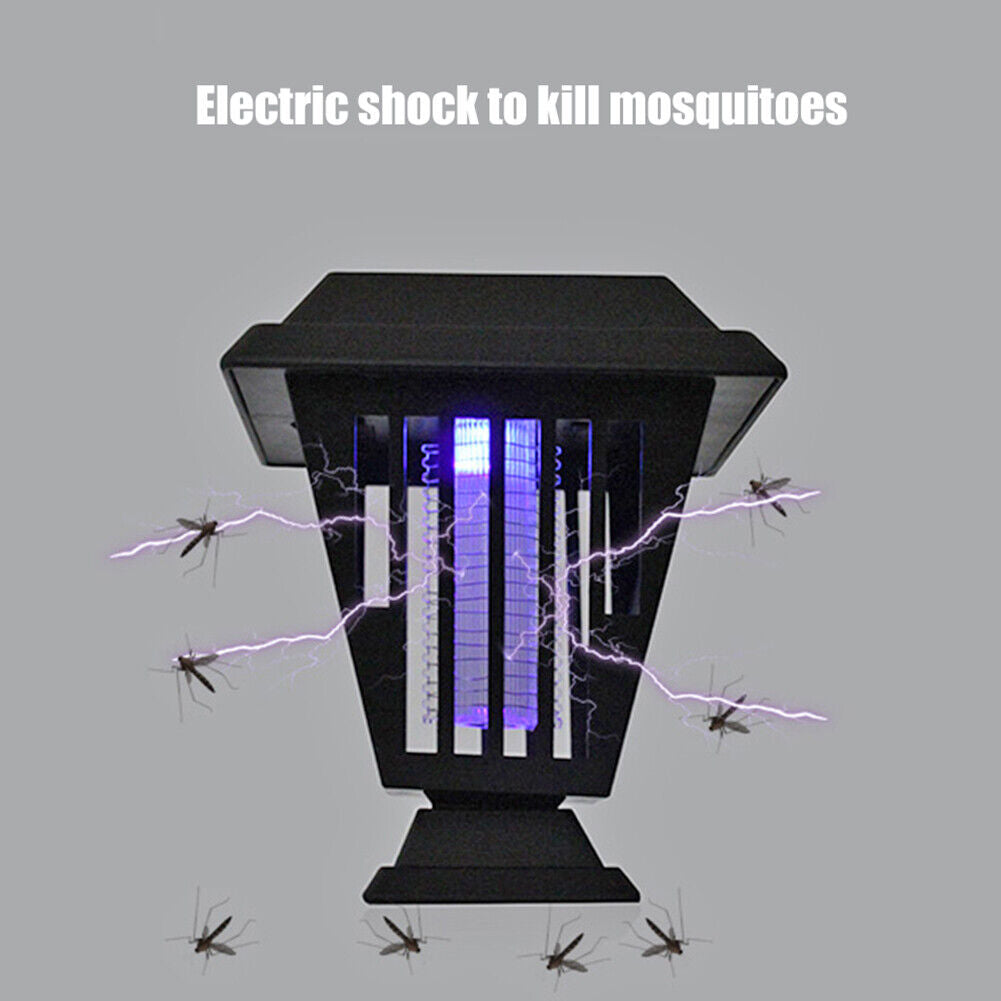 LED Solar Mosquito Killer Lamp Outdoor Waterproof Lawn Stake Night Lights