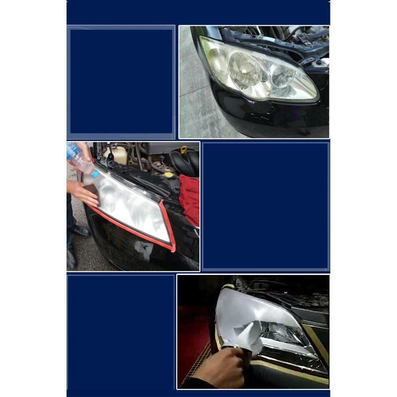 Atomizing Cup Car Headlight Lens Polishing Tools Auto Light Restoration Kit