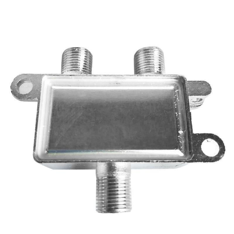 2Way Connector Adapter for TV Video VCR Antenna TV Cable Satellite Tuner Antenna